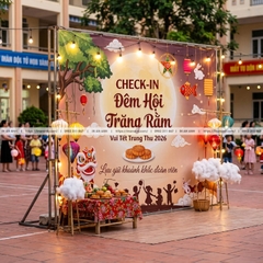 In Background, Poster, Standee Trung Thu - Trang Trí Sự Kiện Đêm Hội Trăng Rằm