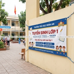 In Banner, Băng Rôn Tuyển Sinh - Cho Trường Học, Trung Tâm, Mùa Tuyển Sinh