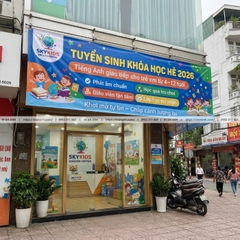 In Banner, Băng Rôn Tuyển Sinh - Cho Trường Học, Trung Tâm, Mùa Tuyển Sinh