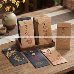 In Bao Lì Xì Giấy Kraft Giá Rẻ Thiết Kế Mẫu Độc Đáo Đẹp