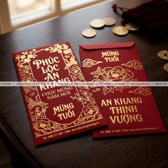 In Phong Bì Đựng Tiền, Chúc Mừng - Mừng Tuổi, Tân Gia, Sự Kiện