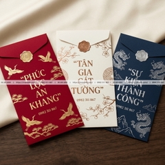 In Phong Bì Đựng Tiền, Chúc Mừng - Mừng Tuổi, Tân Gia, Sự Kiện