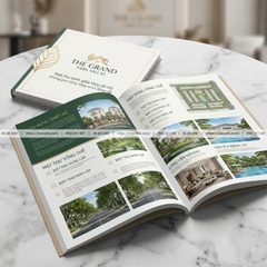 In Brochure Bất Động Sản - Giới Thiệu Dự Án, Căn Hộ Chuyên Nghiệp Hút Khách