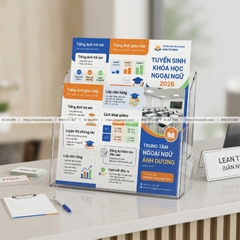 In Brochure Giáo Dục, Tuyển Sinh - Cho Trường, Trung Tâm Mùa Tuyển Sinh