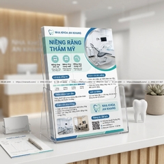 In Brochure Nha Khoa - Giới Thiệu Dịch Vụ Răng Hàm Mặt Chuyên Nghiệp