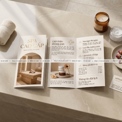 In Brochure Spa, Thẩm Mỹ Viện - Mẫu Sang Trọng, Sang Chảnh Hút Khách