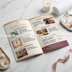 In Brochure Spa, Thẩm Mỹ Viện - Mẫu Sang Trọng, Sang Chảnh Hút Khách