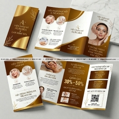 In Tờ Rơi Gấp 3 Giá Rẻ, Thiết Kế Brochure Đẹp Lấy Ngay