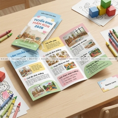 In Brochure Giáo Dục, Tuyển Sinh - Cho Trường, Trung Tâm Mùa Tuyển Sinh