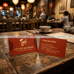 In Card Visit 2 Mặt - Tận Dụng Cả Hai Mặt, Đầy Đủ Thông Tin