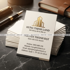 In Card Visit Giấy Mỹ Thuật Cao Cấp - Chất Giấy Sang, Định Vị Đẳng Cấp