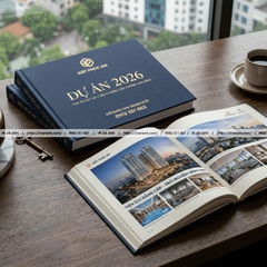 In Catalogue Bìa Cứng Cao Cấp - Gáy Vuông, Đóng Keo, Sang Trọng