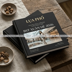 In Catalogue Bìa Cứng Cao Cấp - Gáy Vuông, Đóng Keo, Sang Trọng