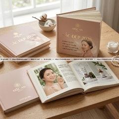 In Catalogue Bìa Cứng Cao Cấp - Gáy Vuông, Đóng Keo, Sang Trọng