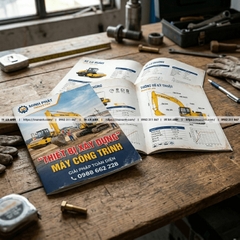 In Catalogue Cơ Khí, Công Nghiệp - Rõ Ràng, Bền, Đầy Đủ Thông Số Kỹ Thuật