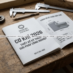 In Catalogue Cơ Khí, Công Nghiệp - Rõ Ràng, Bền, Đầy Đủ Thông Số Kỹ Thuật