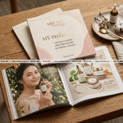 In Catalogue Spa, Trang Sức, Làm Đẹp - Sang Trọng, Ép Kim Cao Cấp