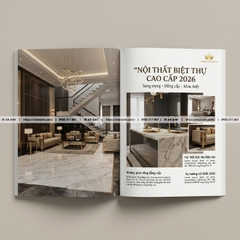 In Catalogue Nội Thất - Thiết Kế Sang Trọng, In Sắc Nét, Giá Xưởng