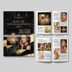 In Catalogue Thời Trang, Mỹ Phẩm - Phong Cách Lookbook, In Cao Cấp