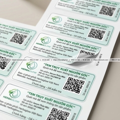 In Tem Mã Vạch QR Code Giá Rẻ Sắc Nét Dễ Quét Lấy Ngay