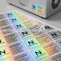 In Tem Máy Móc Xi Bạc Chịu Nhiệt 200°C