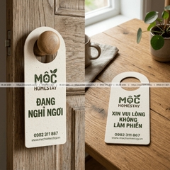 In Thẻ Treo Cửa (Door Hanger) - Cho Khách Sạn, Homestay, Cửa Hàng