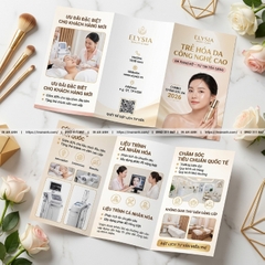 In Flyer Spa, Thẩm Mỹ, Nail - Thiết Kế Sang Trọng, In Cao Cấp Tại Hà Nội