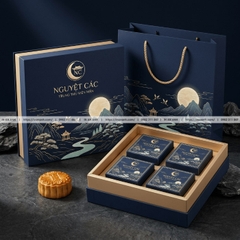 Hộp Bánh Trung Thu Cao Cấp - Ép Kim Sang Trọng, Quà Tặng Đẳng Cấp