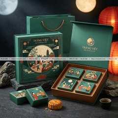 Hộp Bánh Trung Thu Cao Cấp - Ép Kim Sang Trọng, Quà Tặng Đẳng Cấp
