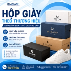 Hộp Giày Theo Thương Hiệu - Kiểu Dáng Đẹp, Chất Liệu Cao Cấp