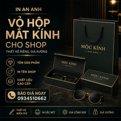 Vỏ Hộp Mắt kính Cho Shop - Thiết Kế Riêng, Giá Xưởng