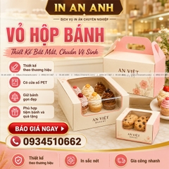 Vỏ Hộp Bánh - Thiết Kế Bắt Mắt, Chuẩn Vệ Sinh