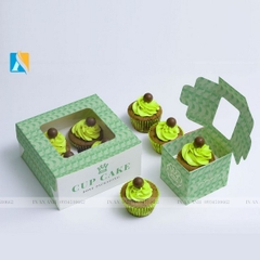 In hộp giấy đựng bánh cupcake đẹp, chất lượng, giá rẻ Hà Nội