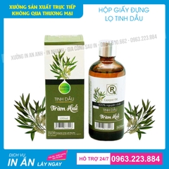 In hộp đựng tinh dầu (hộp giấy, hộp cứng) GIÁ RẺ, 25+ mẫu đẹp
