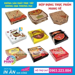In Hộp Pizza Giá Rẻ, Giao Nhanh Tại Hà Nội - Mẫu Đẹp Nhất