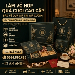 Làm Vỏ Hộp Quà Cưới Cao Cấp - Bảo Vệ Quà Giá Trị, Giá Xưởng