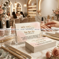 Card Visit Spa, Thẩm Mỹ Viện - Mẫu Sang Trọng, Nhẹ Nhàng, Tinh Tế