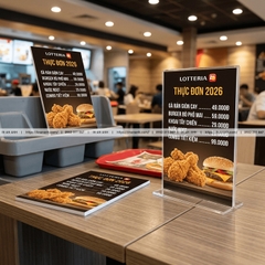 In Menu Bồi Formex - Nhẹ, Cứng, Lấy Nhanh, Giá Rẻ Cho Quán