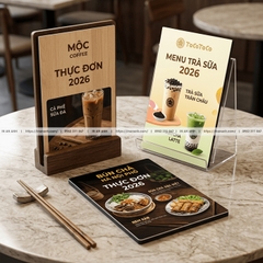 In Menu Bồi Formex - Nhẹ, Cứng, Lấy Nhanh, Giá Rẻ Cho Quán