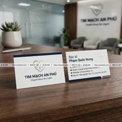 Card Visit Bác Sĩ, Phòng Khám - Chuyên Nghiệp, Tạo Niềm Tin