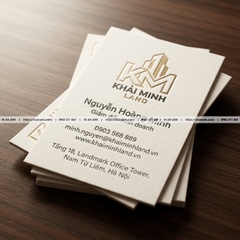 In Name Card Dập Nổi, Dập Chìm - Hiệu Ứng Nổi Khối Sang Trọng
