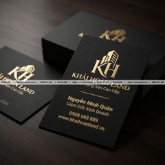 In Card Visit Ép Kim Cao Cấp - Sang Trọng, Bám Mực Sắc Nét