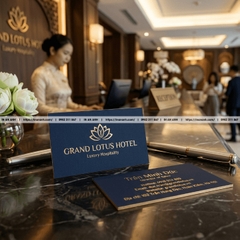 Card Visit Nhà Hàng, Khách Sạn - Sang Trọng, Đậm Bản Sắc Thương Hiệu
