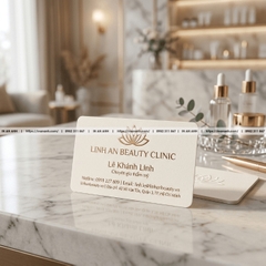 Card Visit Spa, Thẩm Mỹ Viện - Mẫu Sang Trọng, Nhẹ Nhàng, Tinh Tế