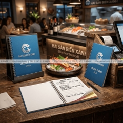 In Quyển Order Nhà Hàng, Cafe - Phiếu Gọi Món 2-3 Liên, Có Logo