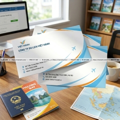 In Phong Bì Công Ty Theo Bộ Nhận Diện - Chuyên Nghiệp, Đồng Bộ Thương Hiệu