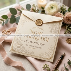 In Phong Bì Đám Cưới - Đựng Thiệp, Tiền Mừng, Mẫu Sang Trọng Tinh Tế