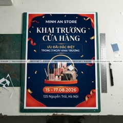 In Poster Quảng Cáo Sự Kiện - Mẫu Đẹp, In Nhanh Kịp Khai Trương, Hội Thảo