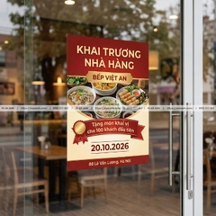 In Poster Quảng Cáo Sự Kiện - Mẫu Đẹp, In Nhanh Kịp Khai Trương, Hội Thảo
