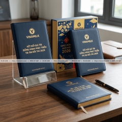 In Sổ Tay Quà Tặng Doanh Nghiệp, In Logo - Quà Tết, Sự Kiện, Tri Ân Đối Tác